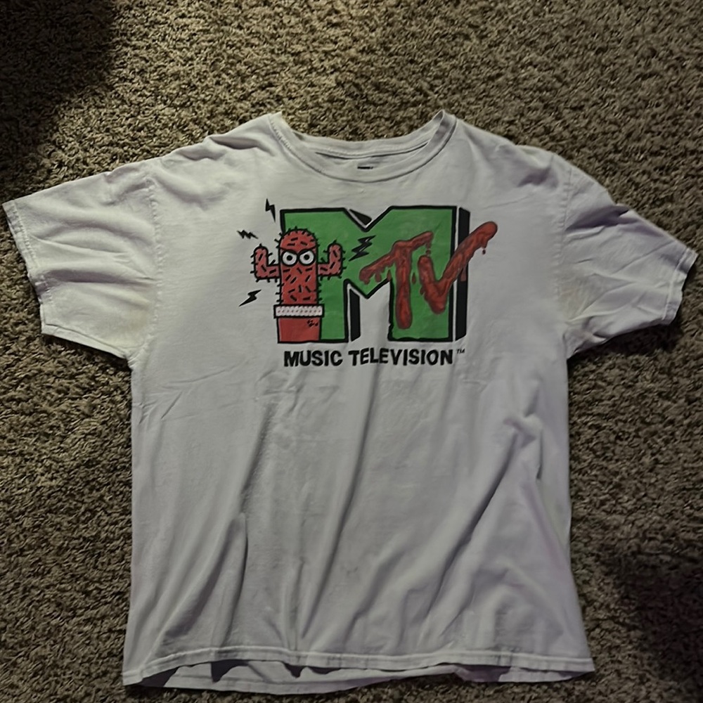 mtv angry cactus shirt